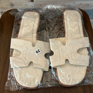 Off White New Dress Sandals